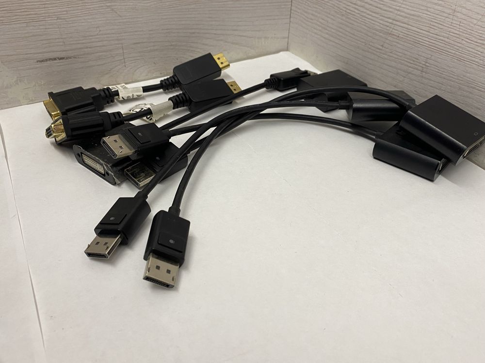 Адаптер DisplayPort (DP тато) → DVI (мама) | Для монітора/проектора/ТБ