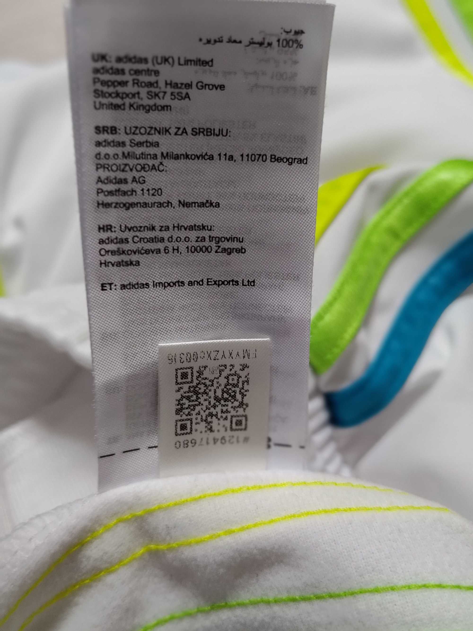 Białe spodnie Adidas Chile 20