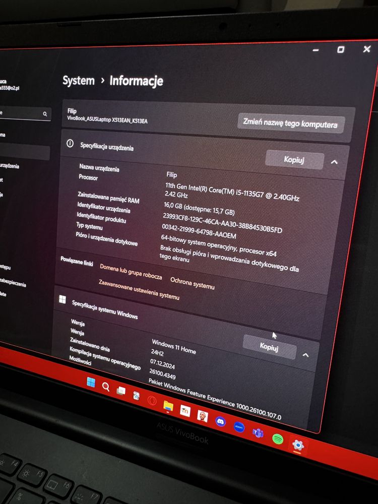 Laptop ASUS VivoBook K513E - idealny do nauki i codziennego użytku