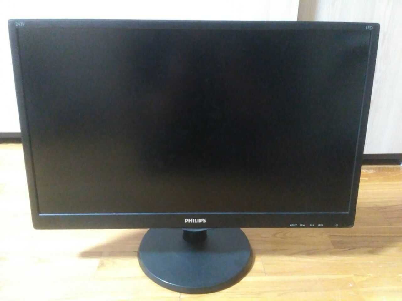 Монитор Philips 243V5QHABA/01,  hdmi/dvi/vga