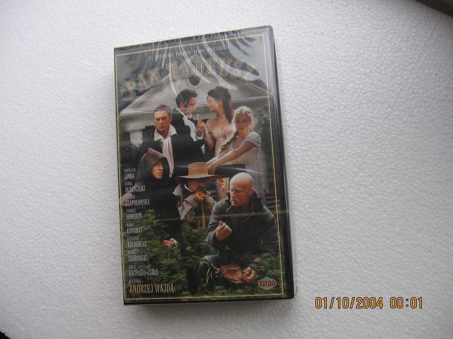 Kaseta VHS Pan Tadeusz zafoliowana