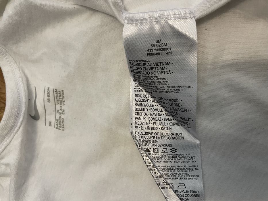 Набір оригінальних дитячих боді Nike