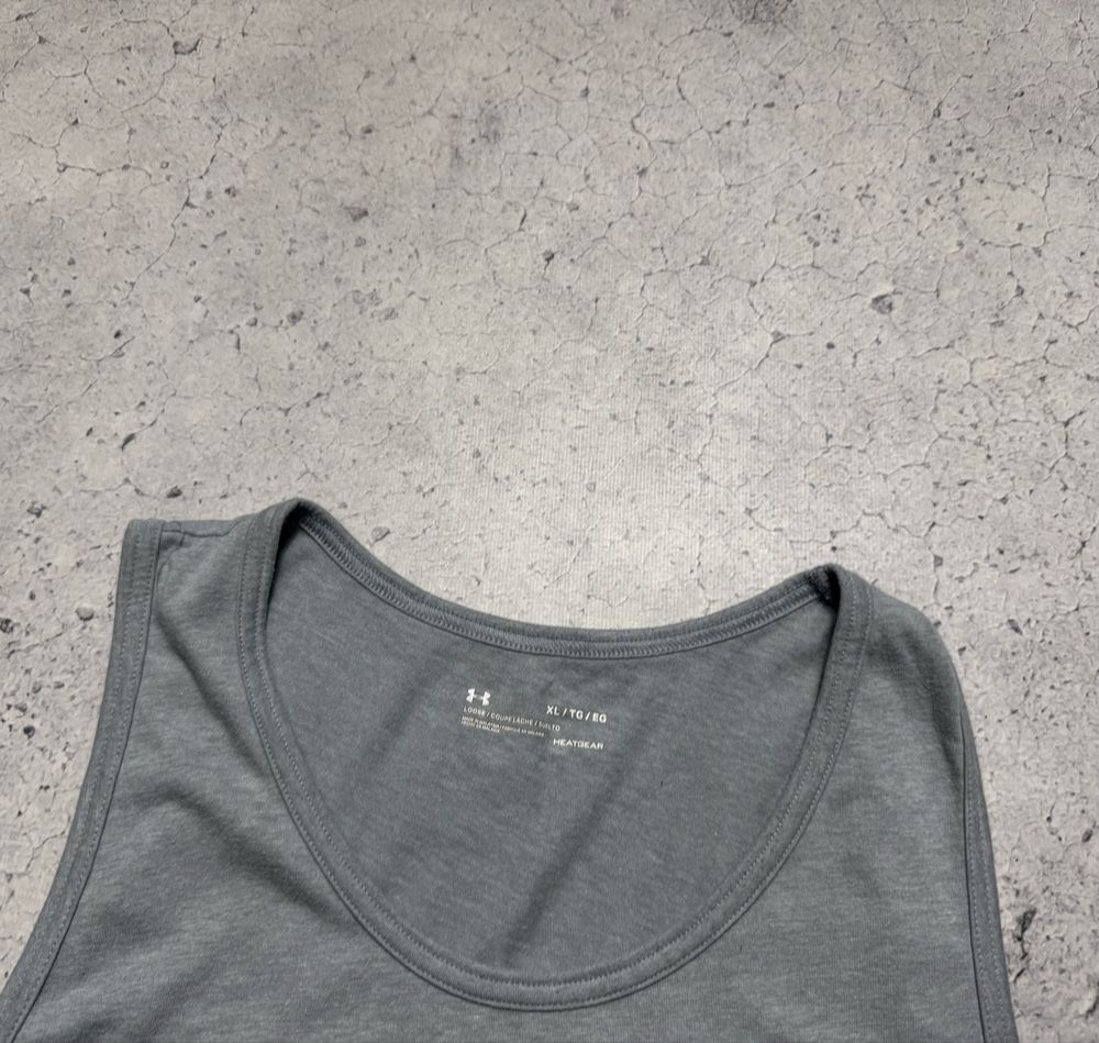 Мужская Майка Under Armour С Большим Логотипом Оригинал Идеал L-XL