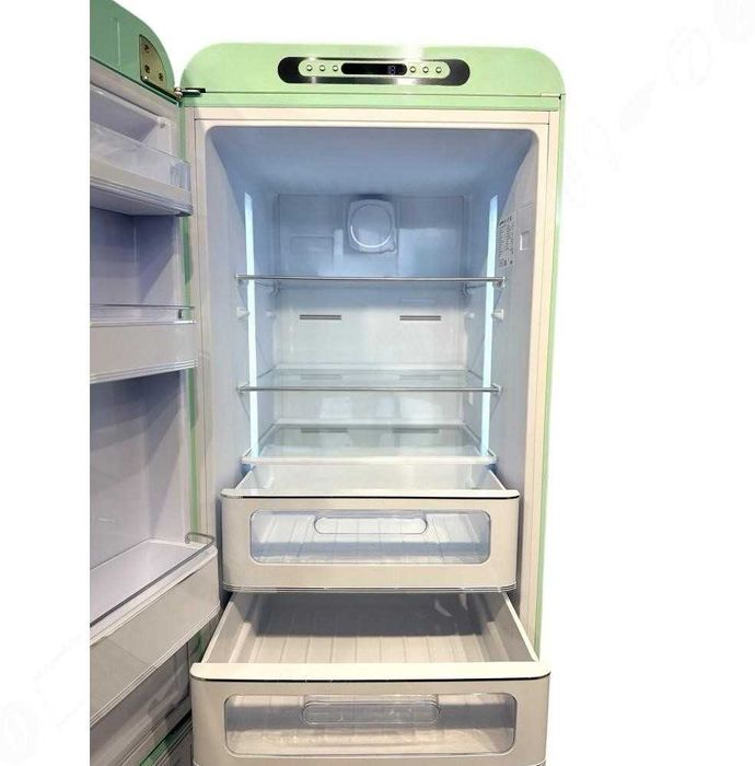 Холодильник SMEG FAB 32 LPG5 / бірюзовий, ретро дизайн, бу, Італія