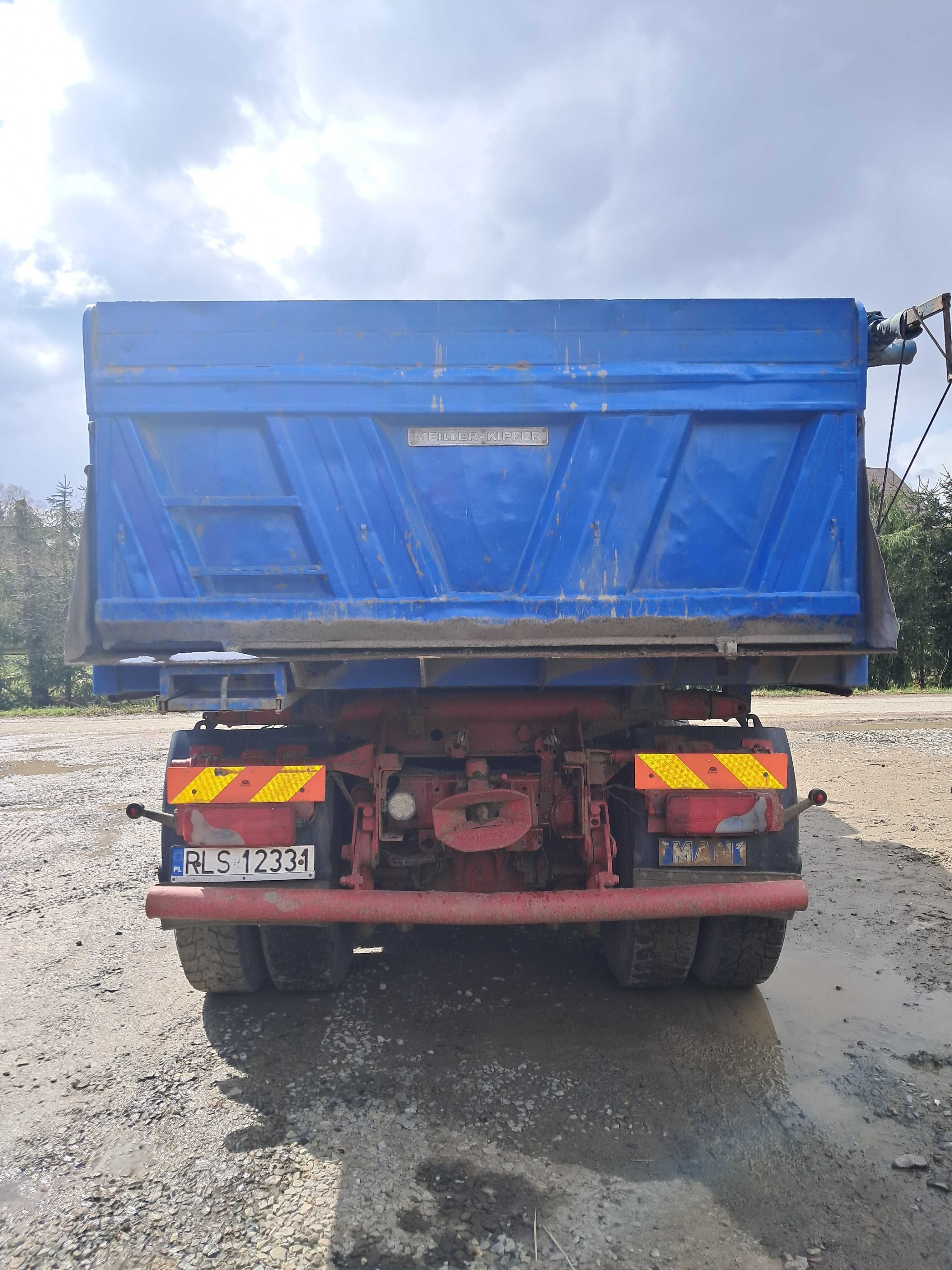 MAN 25.372 6x4 wywrotka specjalny