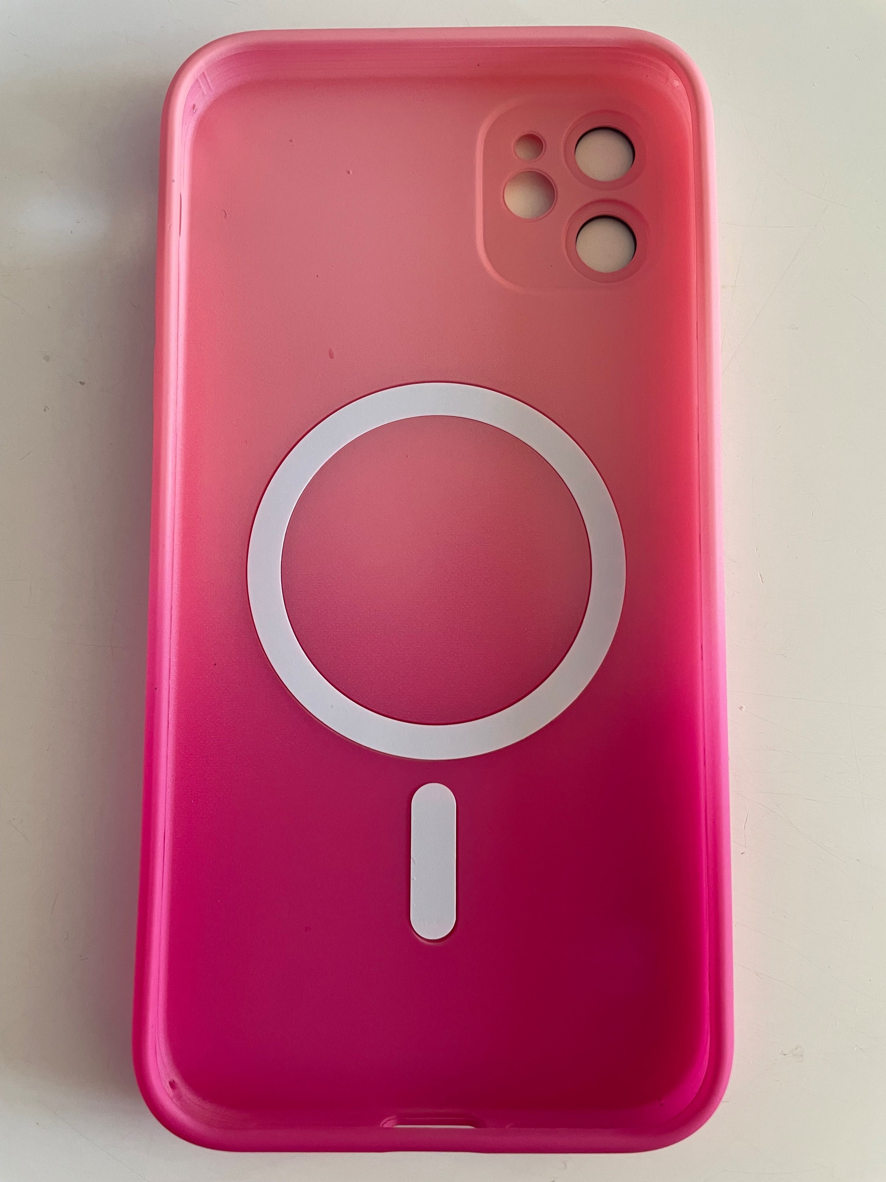 Etui / case iPhone 11/ nowy / odcienie różu