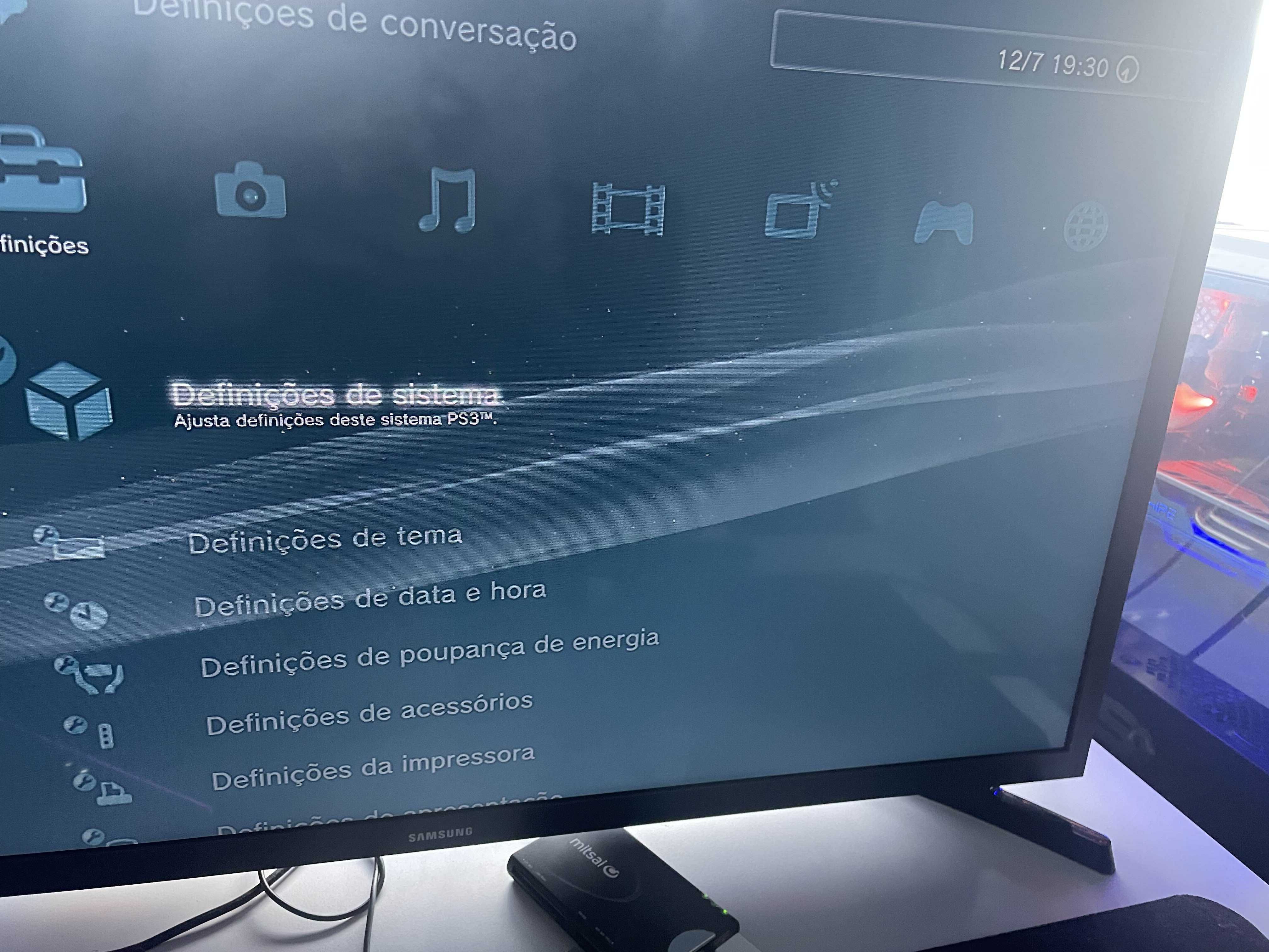 PlayStation 3 Funcional com caixa original e manuais