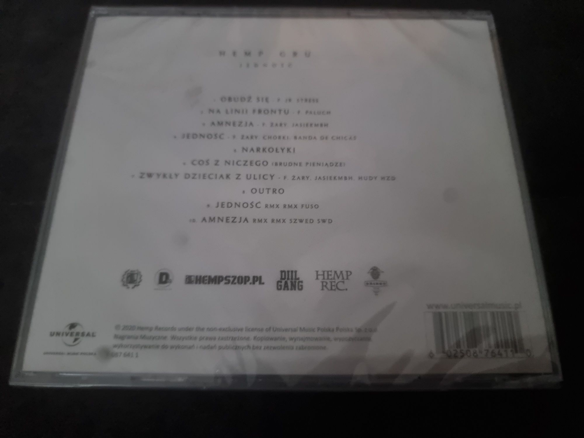 Hemp Gru Jedność Nowa zafoliowana płyta CD