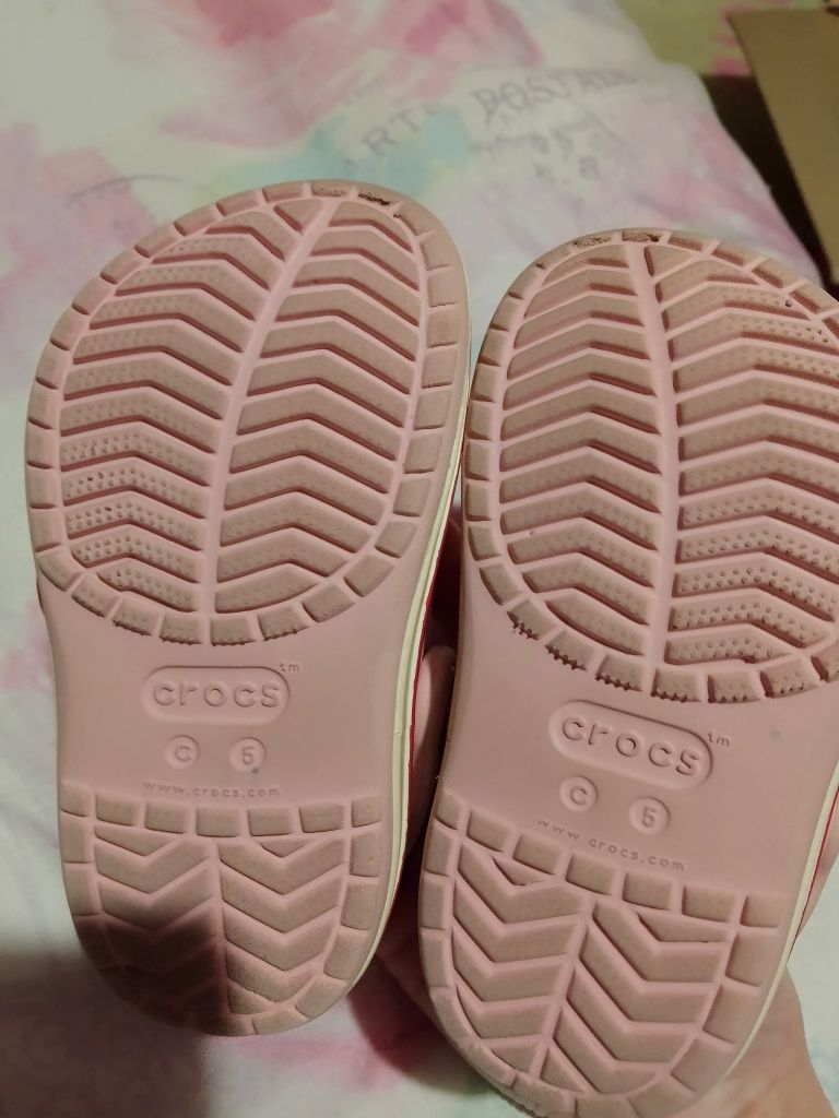 Crocs кроксы детские для девочки c 5 23 размер