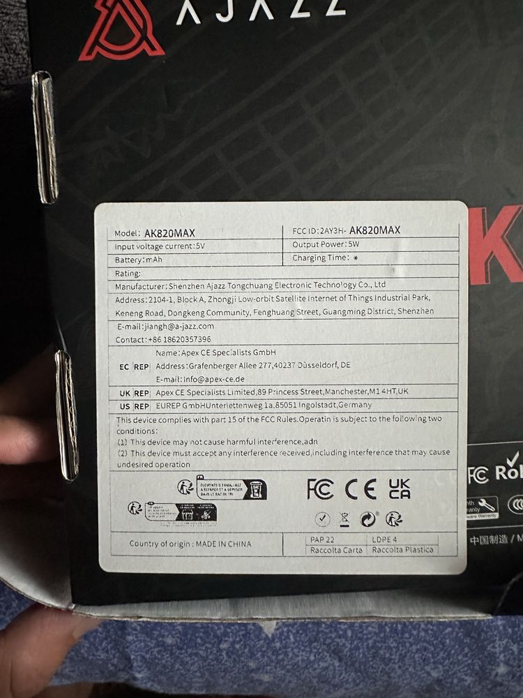 Клавиатура Ajazz AK820MAX