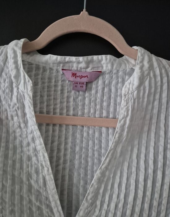 Przepiękna biała koszula bawełniana 100% s m l