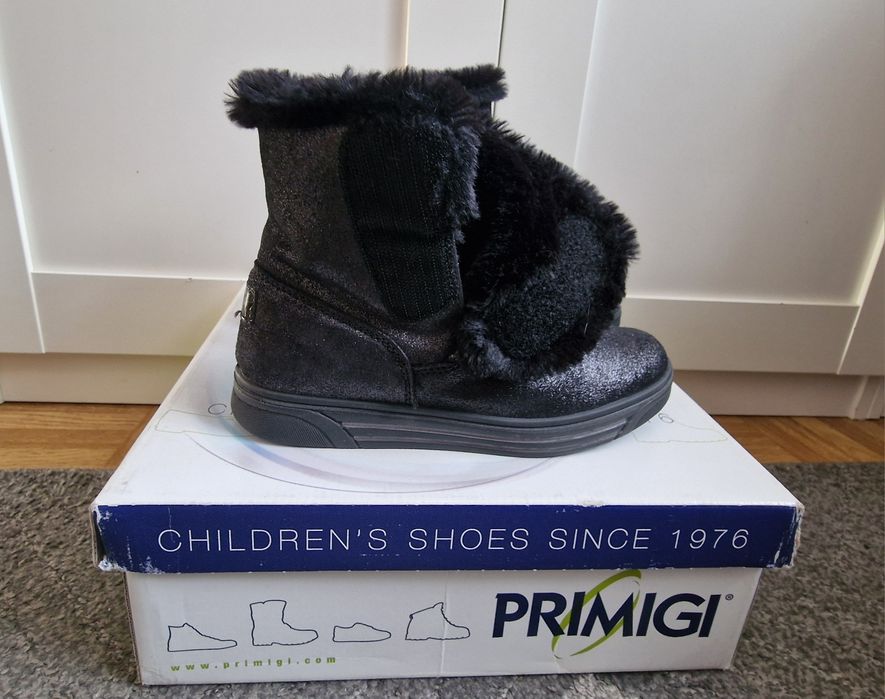 ***OKAZJA*** Kozaki Primigi rozm 36 czarne z brokatem