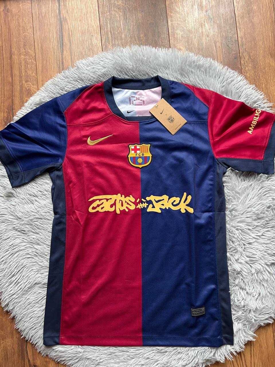 Koszulka Barcelony FCB - Nike x Travis Scott Cactus Jack