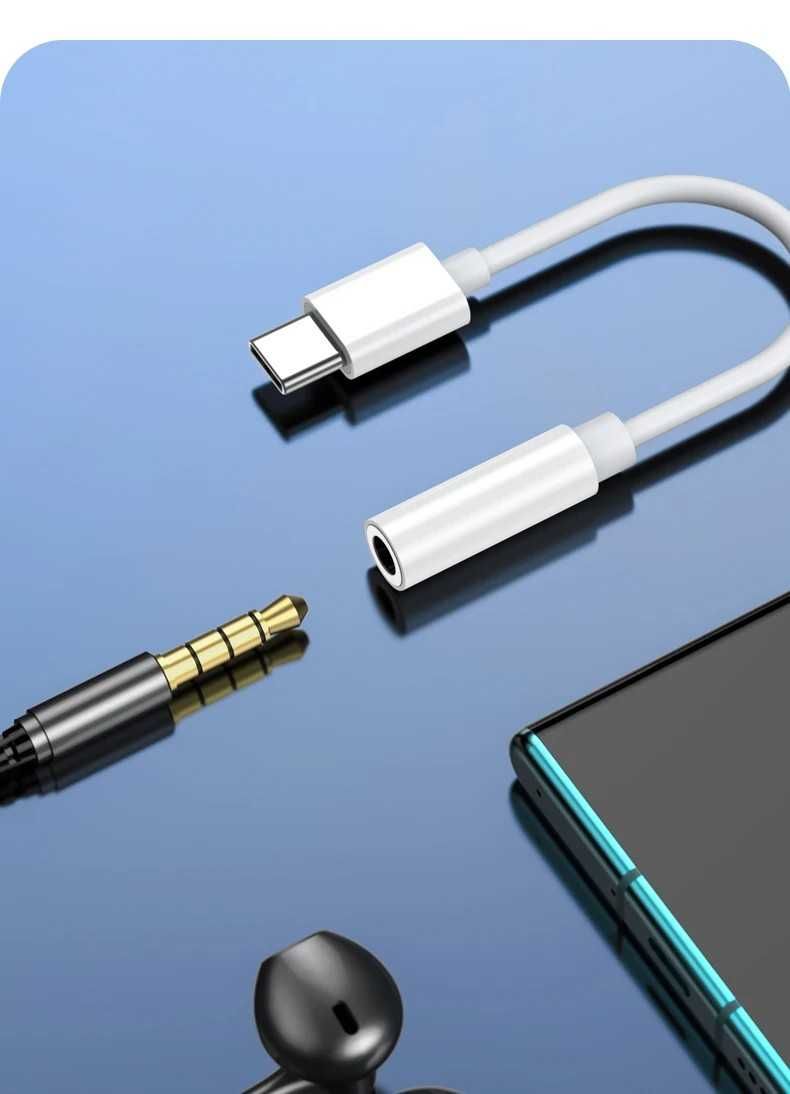 Uniwersalny Adapter typu C do 3.5mm Aux