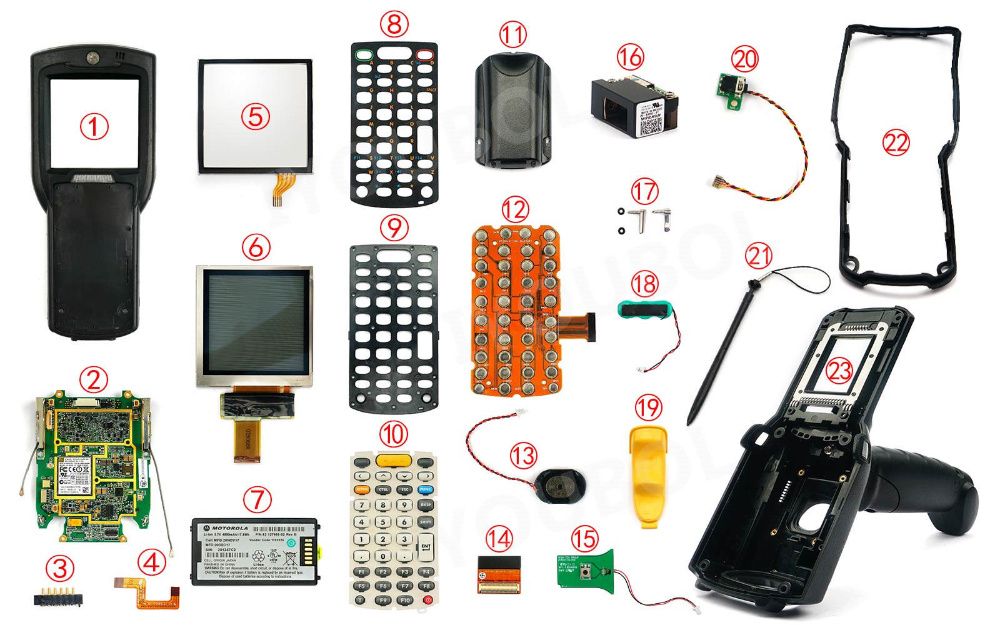 Запчасти ТСД Motorola/Symbol/ MC3090, MC3090, MC3190, MC32N0, MC9090,