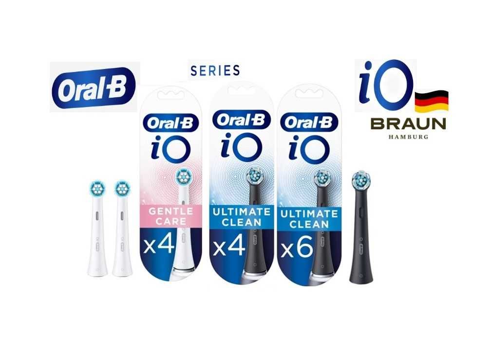 Насадки для електричної зубної щітки ORAL-B BRAUN iO Ultimate  Gentle