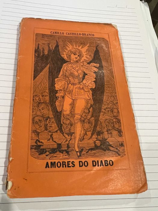 1ª Edição "Amores do Diabo" Camillo Castello Branco - 1872