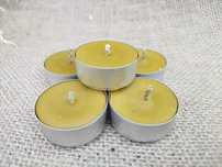 Podgrzewacz Tealight świeczka wosk pszczeli 25 szt.