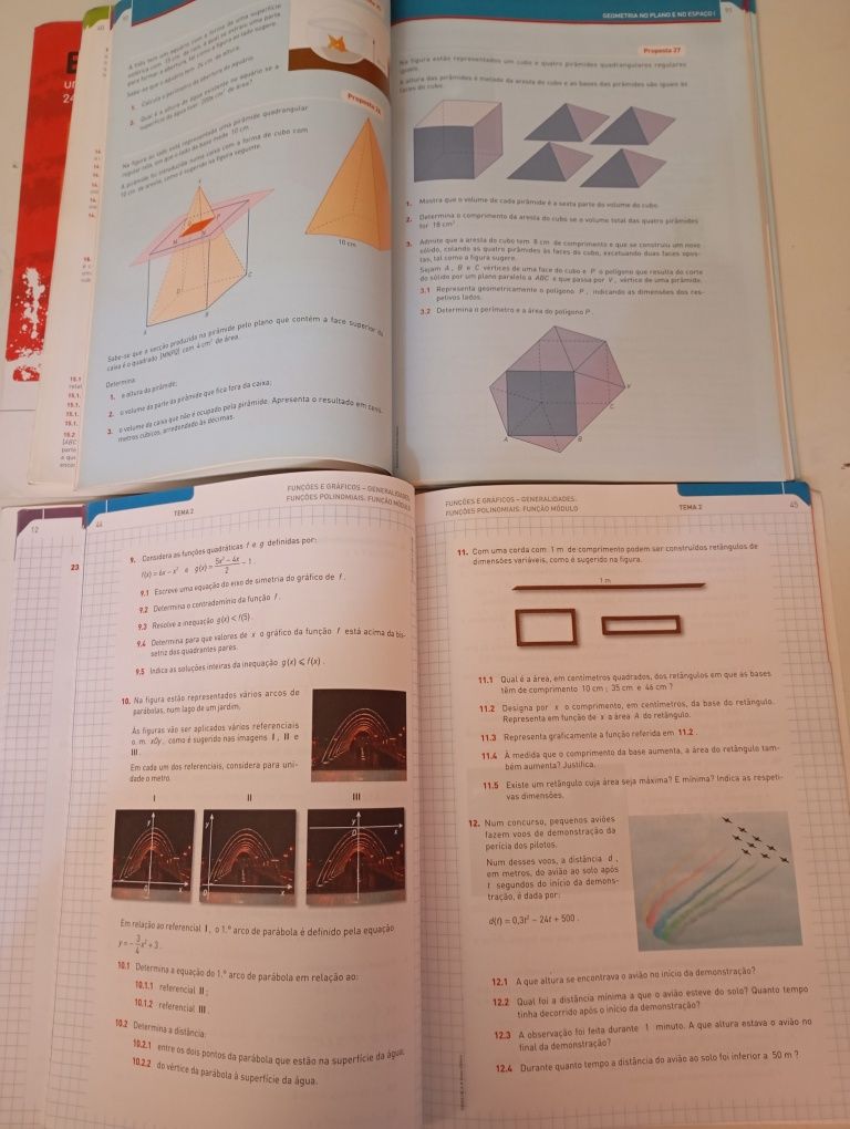 Livro de matemática 10° ano