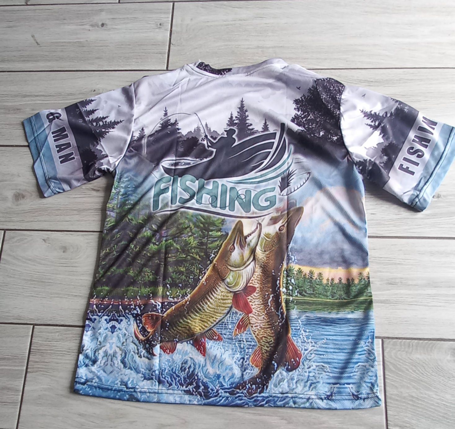 T shirt koszulka Nowa rozmiar L wędkarstwo ryby