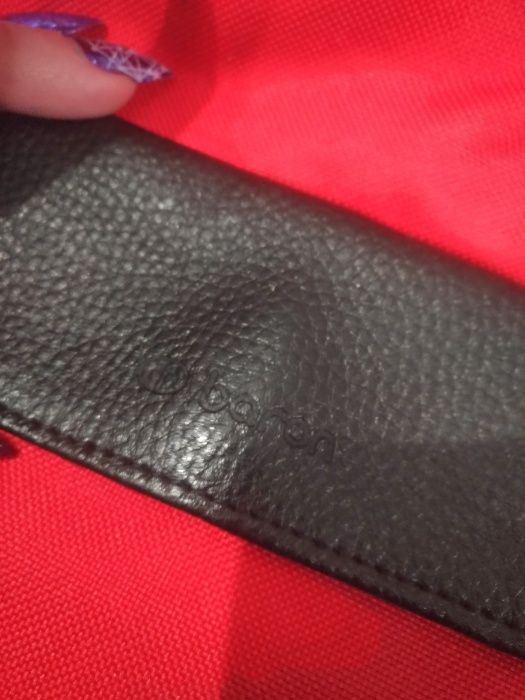 Torebka torba na laptopa czerwona Baron AVON mieści A4 na ramię