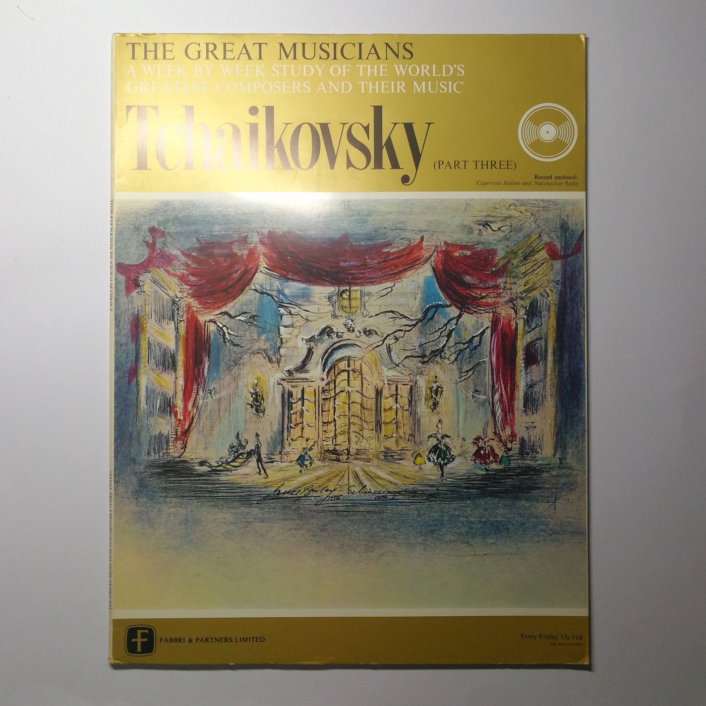Discos de Vinil | The Great Musicians - Tchaikovsky (pt. 1 - 5)