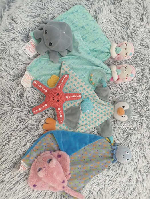 Комфортер сплюшка погремушка морська зірка русалка