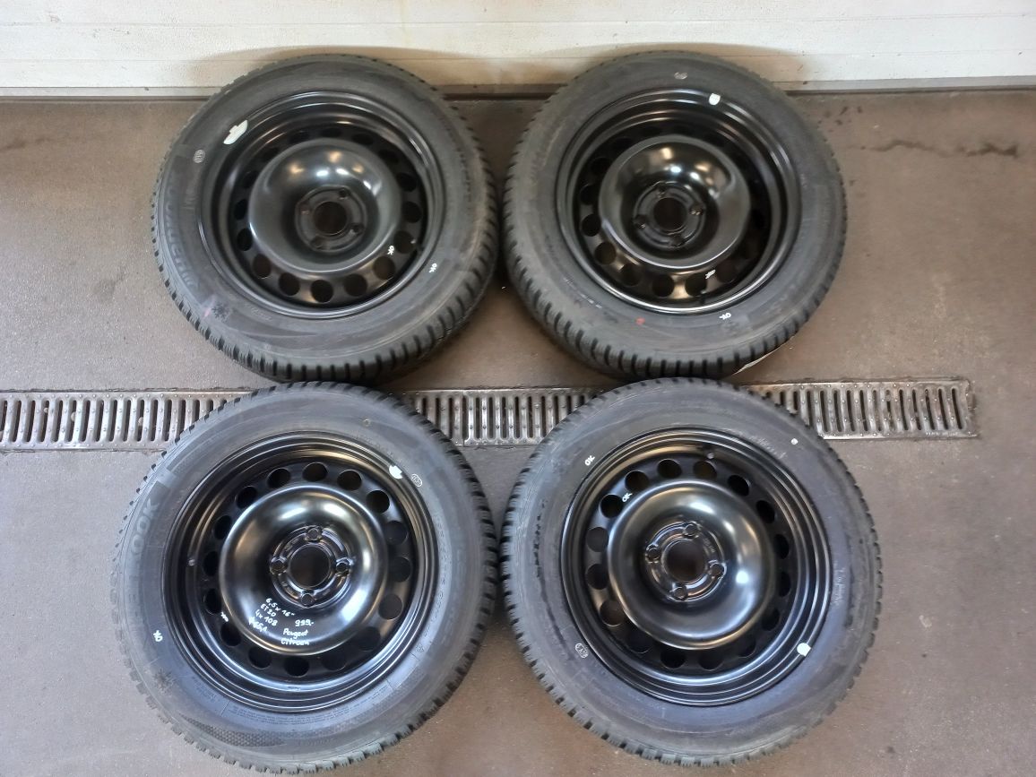 Koła zimowe 16" 4x108 do Peugeot, Citroen - Nowy komplet!