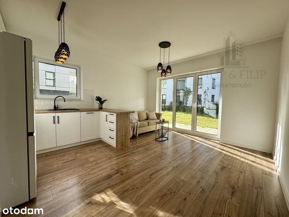 Nowoczesne 4 pokojowe mieszkanie z ogrodem