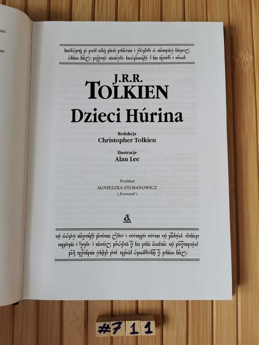 Tolkien Dzieci Hurina Real foty
