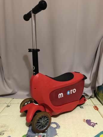 Самокат беговел Micro Mini2Go Red
