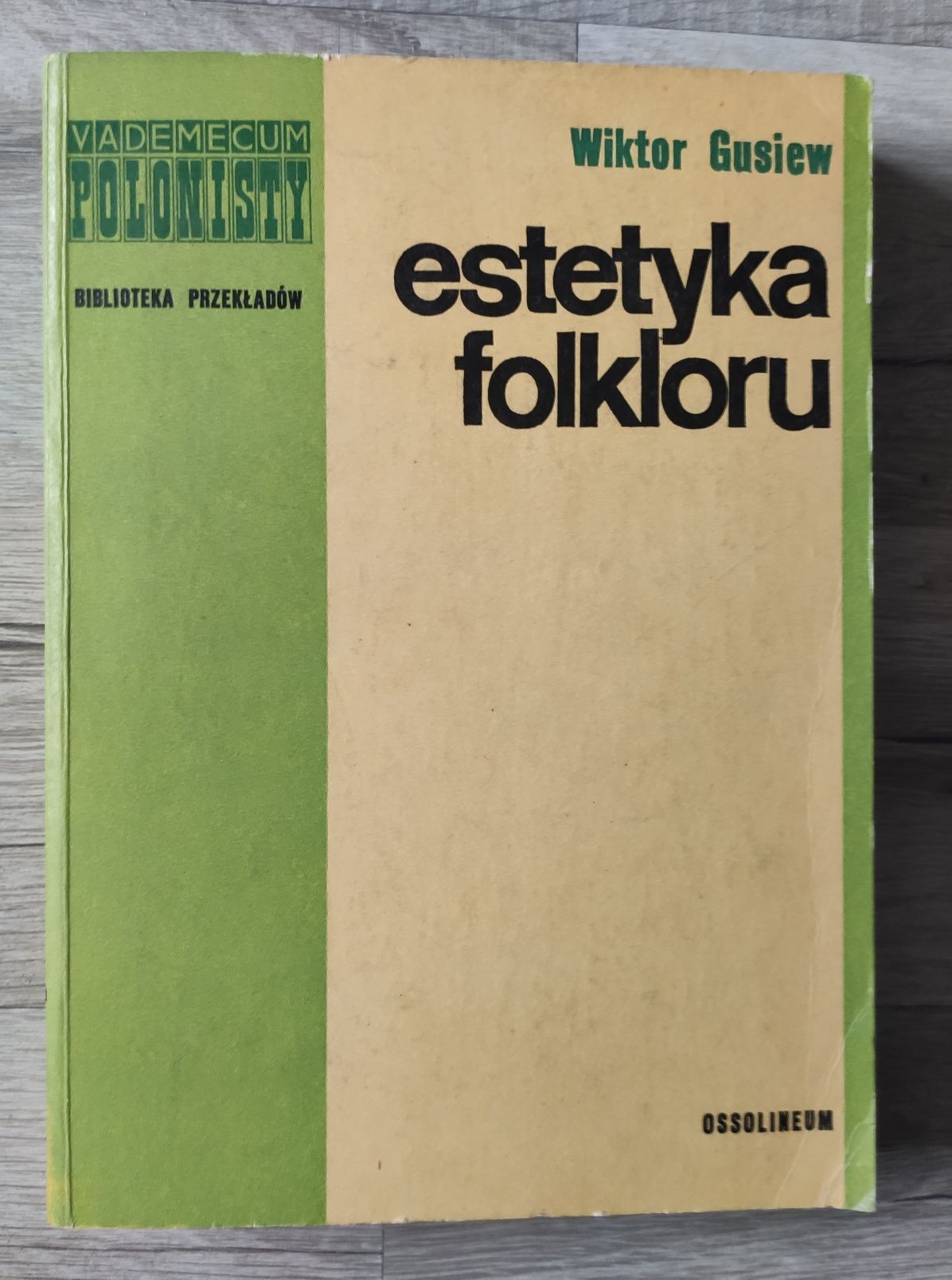 Estetyka folkloru Wiktor Gusiew vademecum polonisty