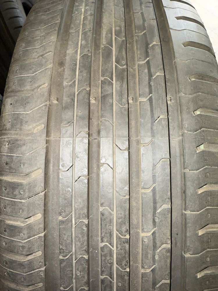 215/55 R17  Лето Continental EcoContact 5 новые 500км. Пробега