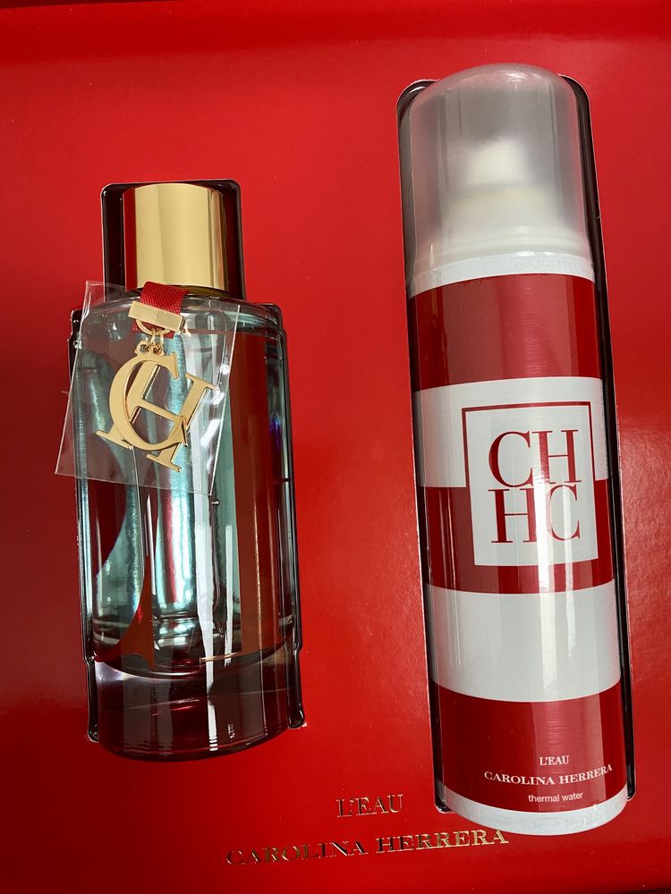 Perfume Carolina Herrera  100 ml+  agua termal NOVO!