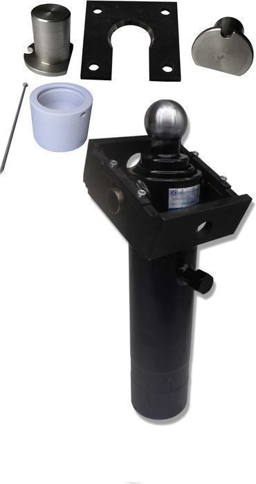 Hydraulika wywrotu 2m 520 5T 12V KIPRA PRZYCZEPKI + ZAWIASY [7243]