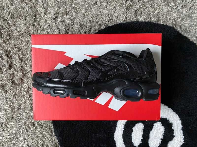 Daringly Dark Nike Air Max Plus TN in Classic Black 44