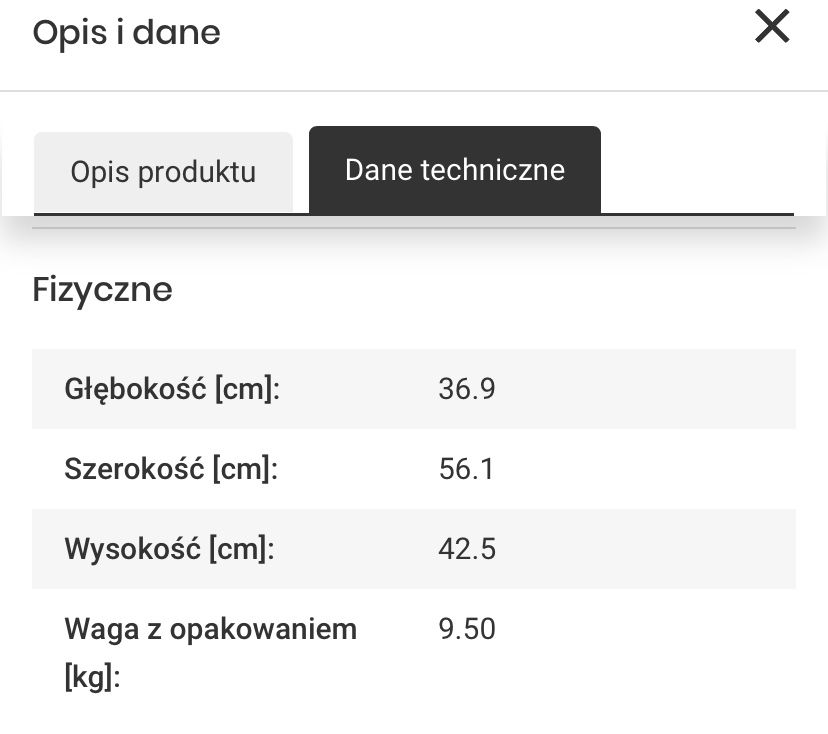 Piekarnik MPM MPE-07/T