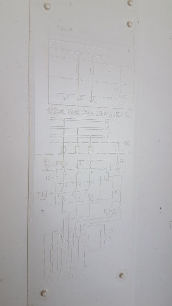 Podgrzewacz wody  przepływowy  elektryczny SIEMENS DH 24200