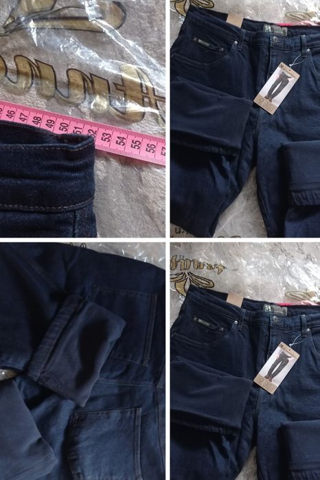 Нові Джинси чоловічі утеплення на флісі розміри до 62 українського