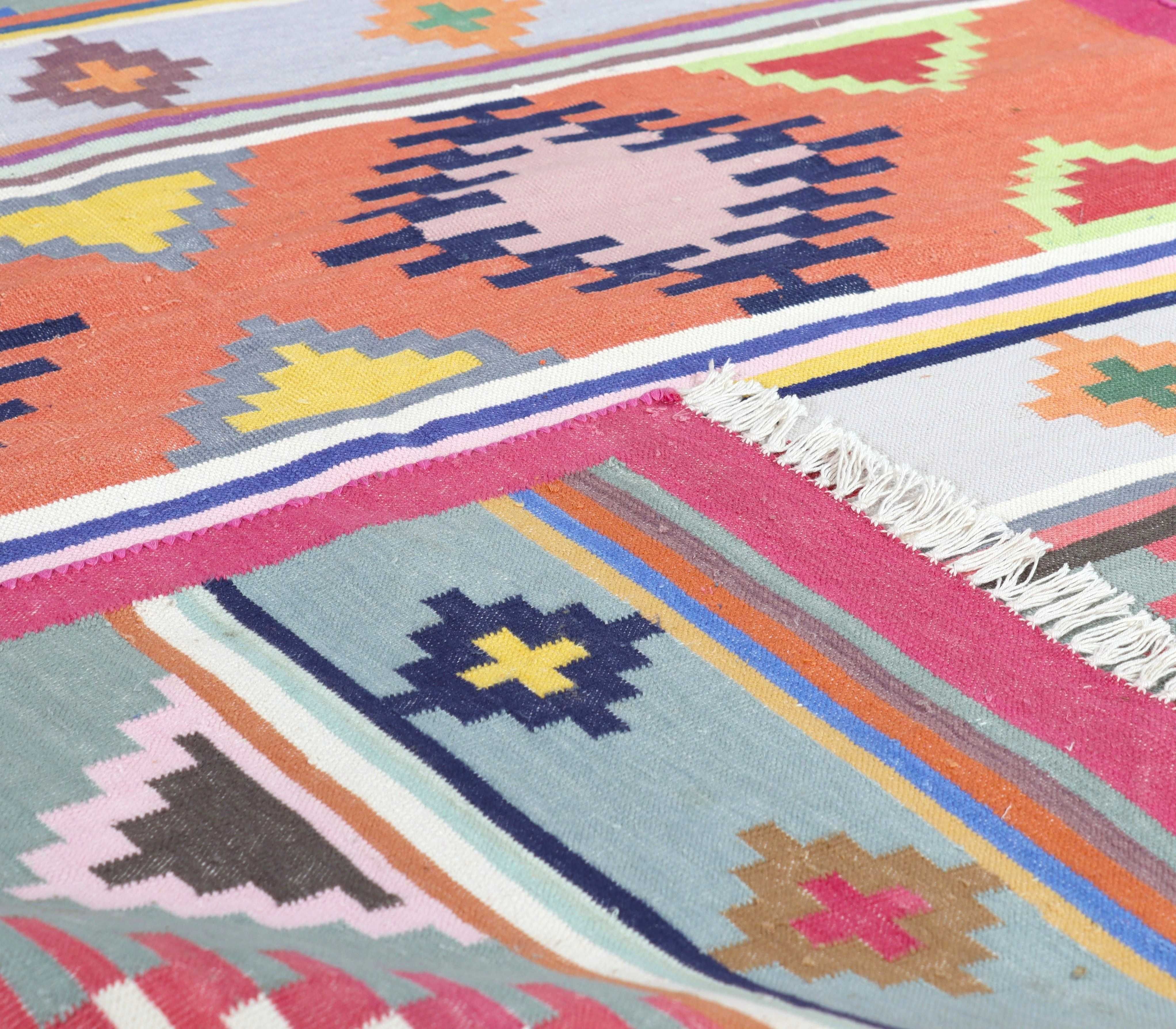 Dywan/Kilim Indyjski bawełna 185x125cm