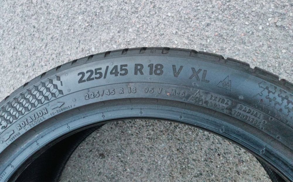 Шини Continental WinterContact TS 870Р 225/45 R18