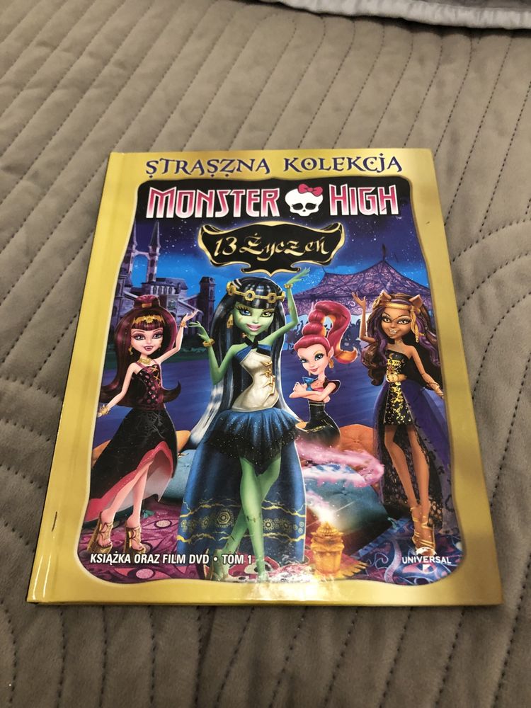 Książka z serii Monster High z płytą CD tom 1