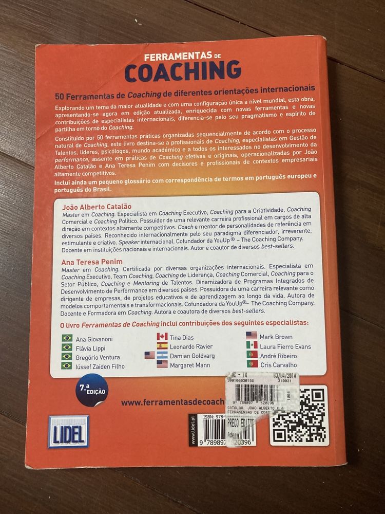 Livro Ferramentas de Coaching - José Alberto Catalão