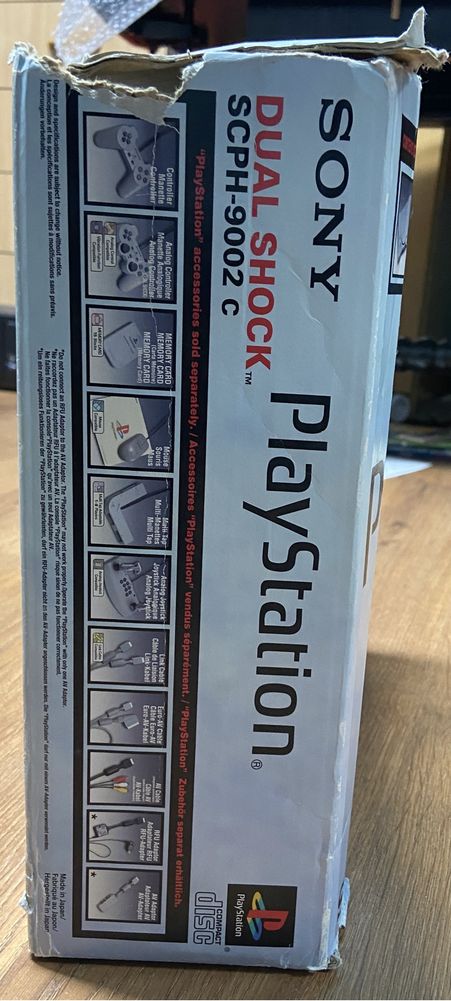 Zestaw PlayStation 1 PSX - pudełko - zgodny numer
