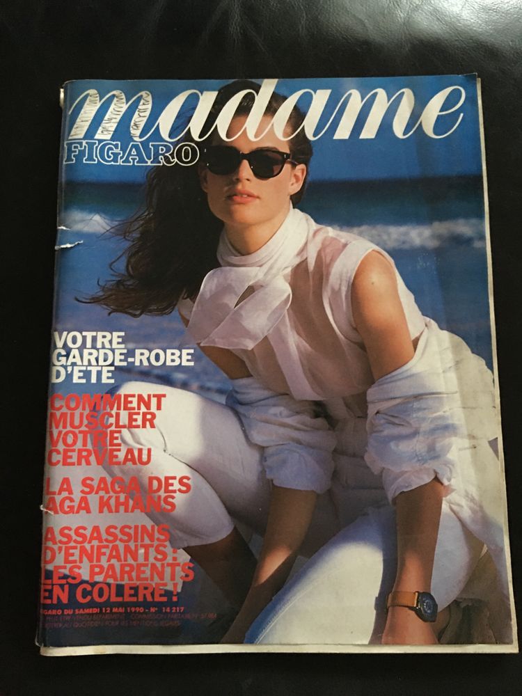 Czasopismo Madame Figaro jezyk francuski