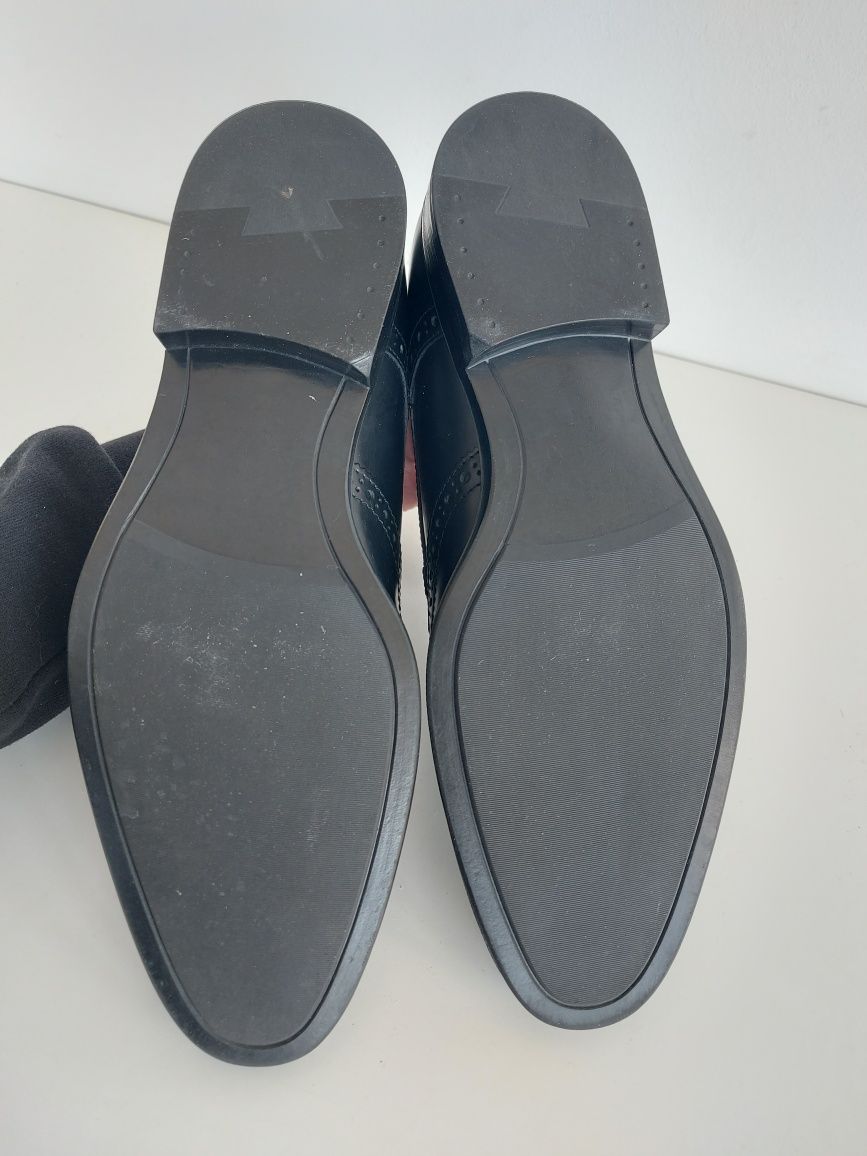 Buty męskie skórzane Azzaro Paris w rozmiarze 39