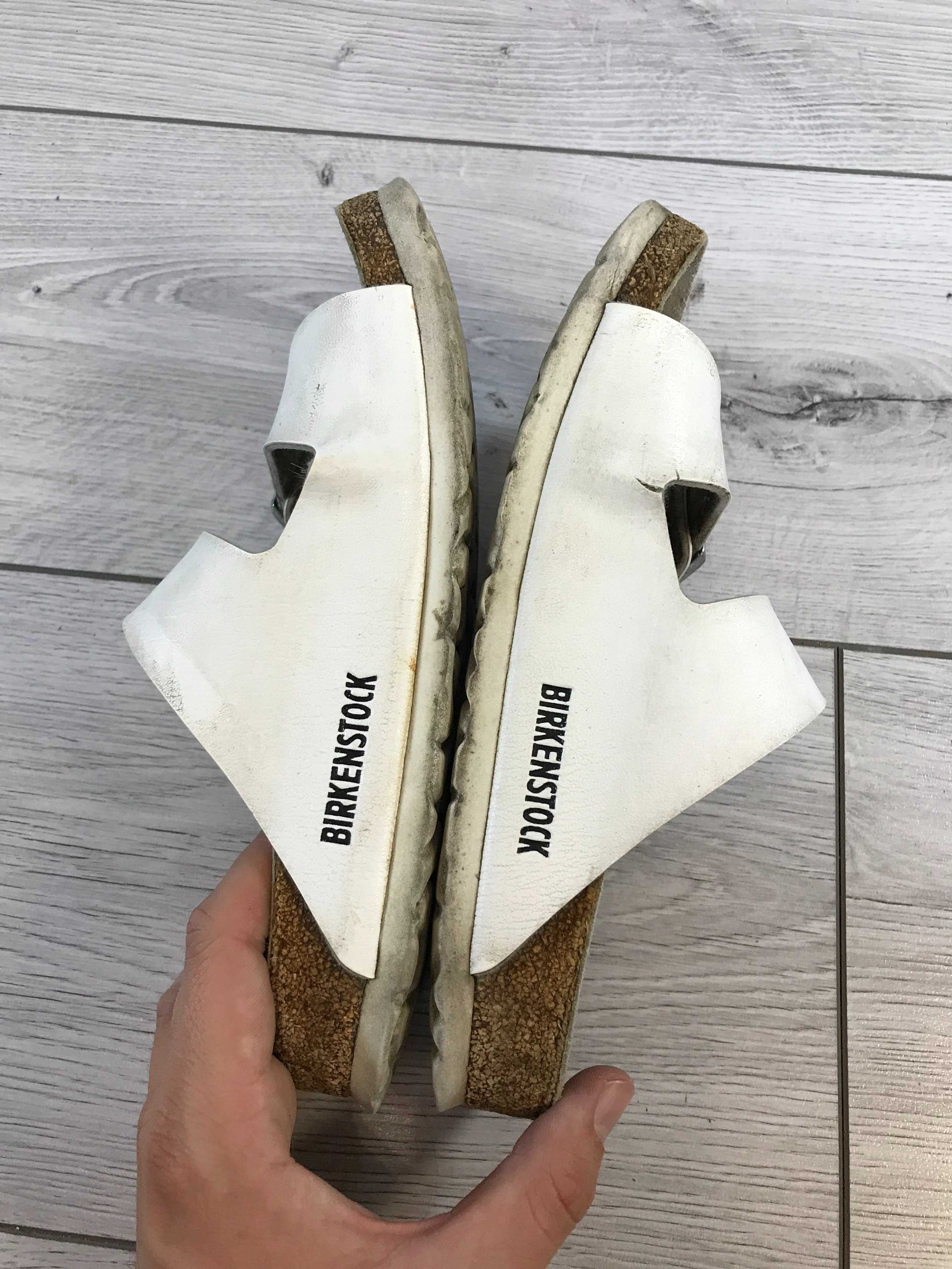 Skórzane klapki Birkenstock Arizona rozm. 37