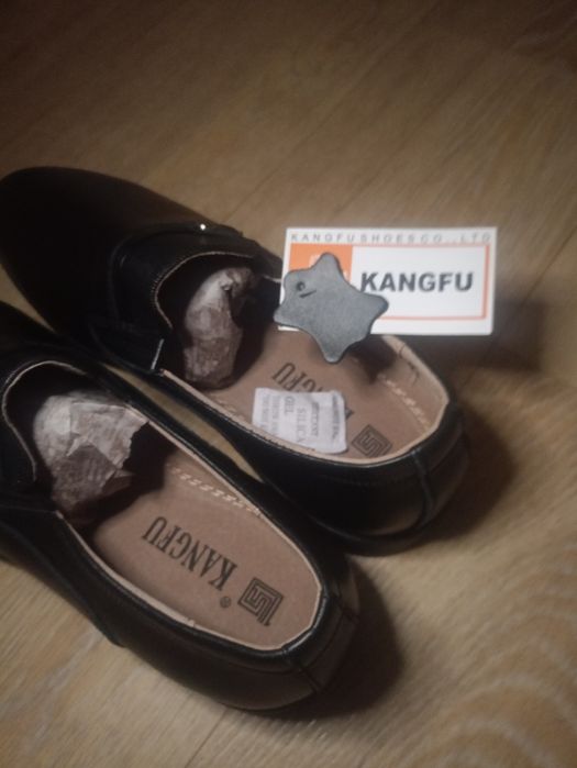Туфлі кож зам, KANGFU