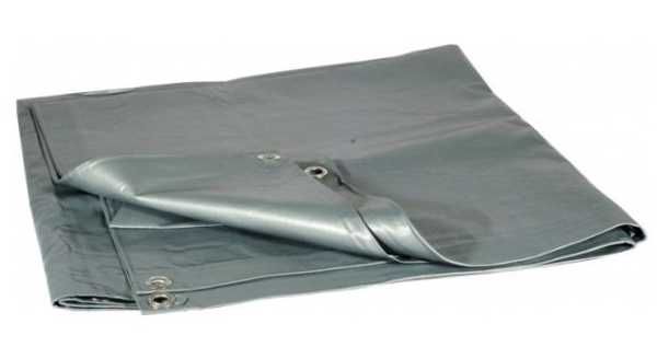 Plandeka szara 6 x 8 m Gruba