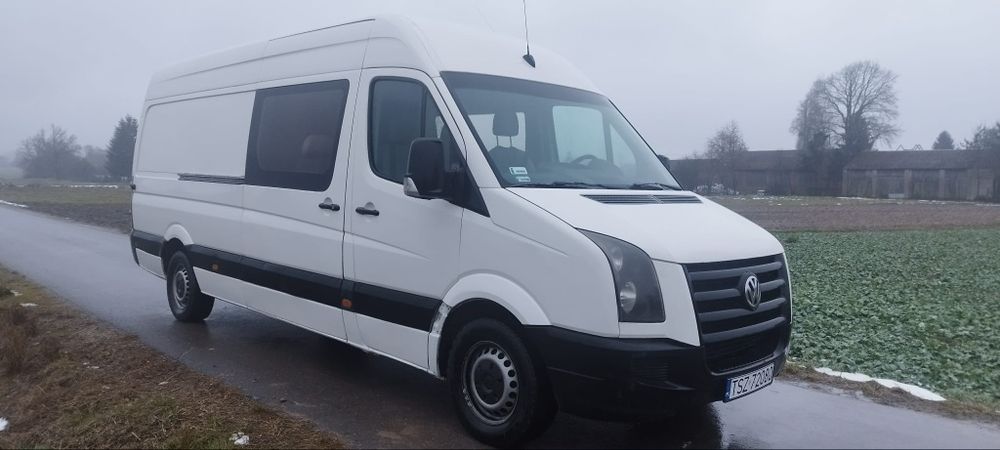 VW crafter 7 osób brygadówka
